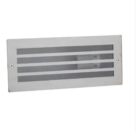 TRONIC BULKHEAD FITTING 60W STAIR WITH GRILL LL 1472-SS
