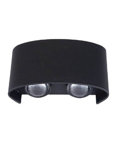 TRONIC LED WALL LIGHT IP54 LL 2310-04-BK-WW